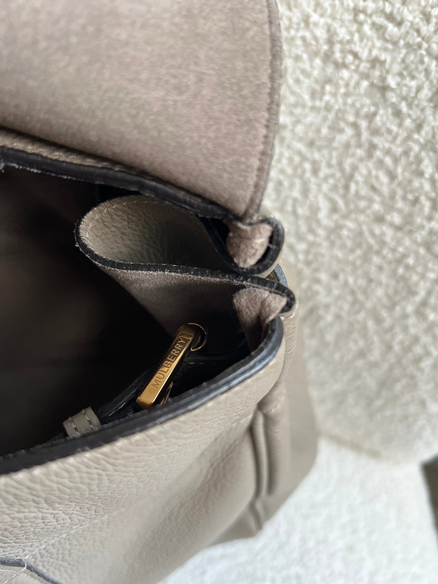 Mulberry Solid Grey Bayswater (RRP £1095)