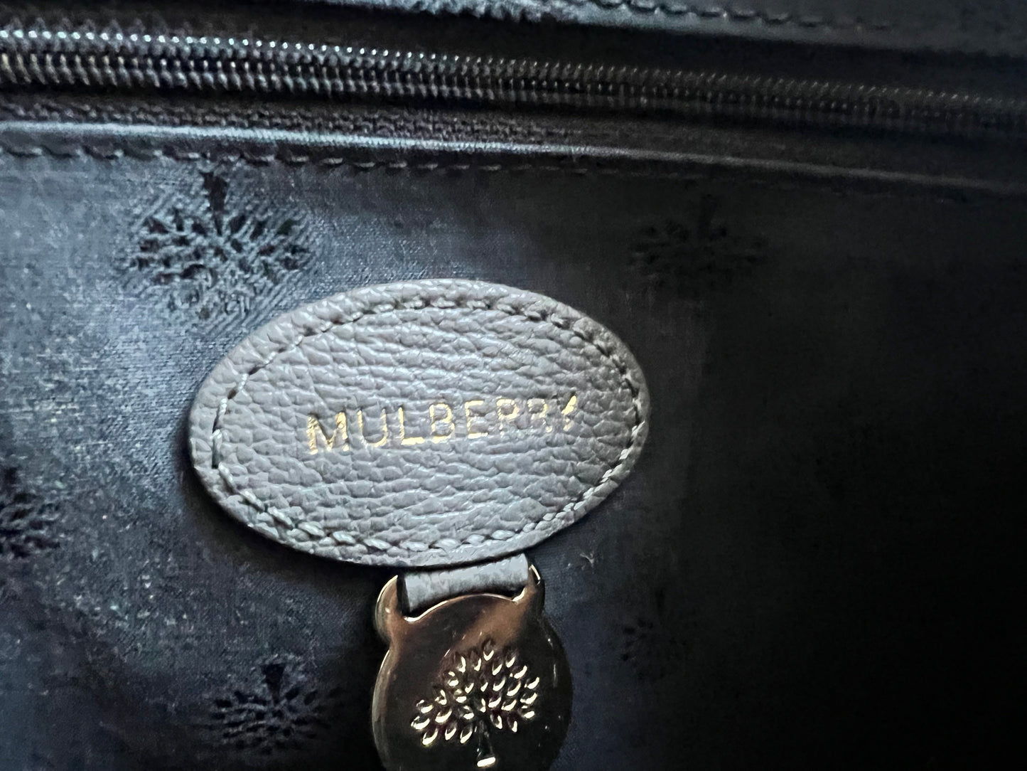 Mulberry Grey Medium Del Rey (RRP £1100)