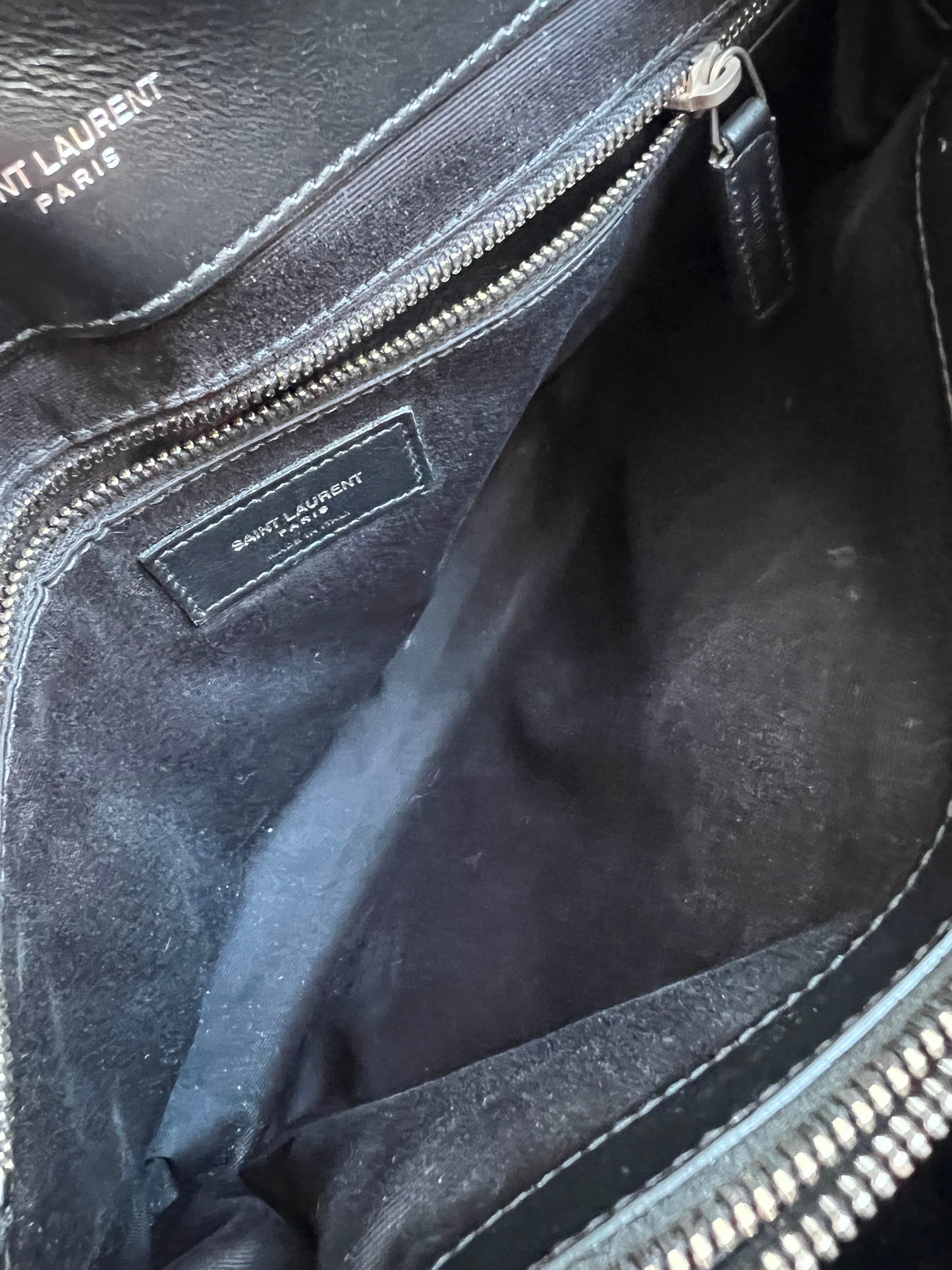 Yves Saint Laurent (YSL) Medium Black Lou Lou (RRP £2,100)