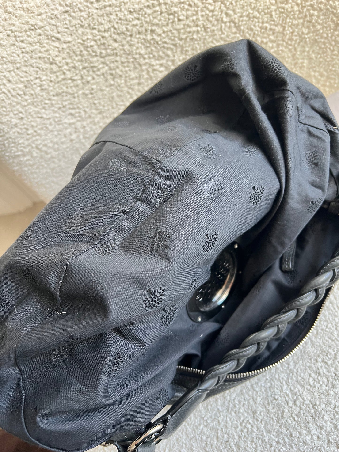 Mulberry Graphite Grey Daria Hobo (RRP £795)