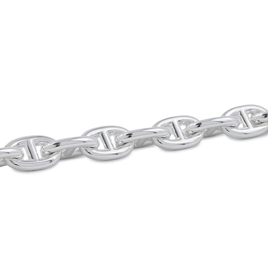 HERMES ★Chaine d'Ancre Bracelet 14 links Size MM SV925