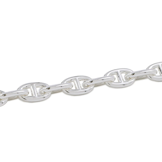 HERMES ★Chaine d'Ancre Bracelet 14 links Size MM SV925