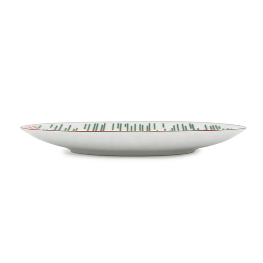 HERMES ★Dessert Plate HERMES Ipomobile No.3 Multicolor Porcelain