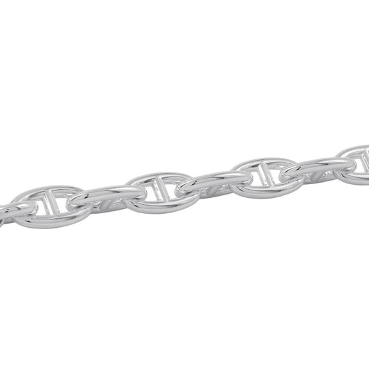 HERMES Chaine d'Ancre Bracelet 11 frames Size GM SV925