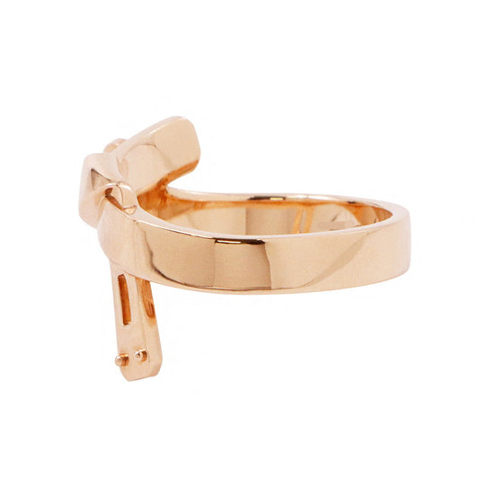 HERMES ★Gavroche Ring Size 53/#13 18K Pink Gold