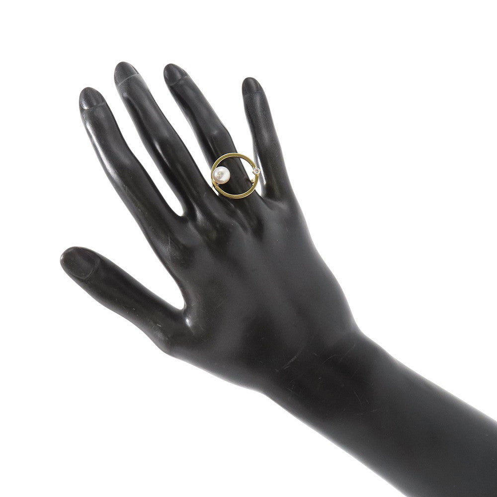TASAKI Kinetic Ring Size Approximately No. 12RPI-4754-18KYG 18K Yellow Gold