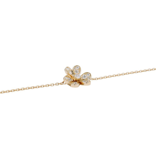 Van Cleef & Arpels Frivole Bracelet mini model Size MiniVCARP24100 18K Yellow Gold
