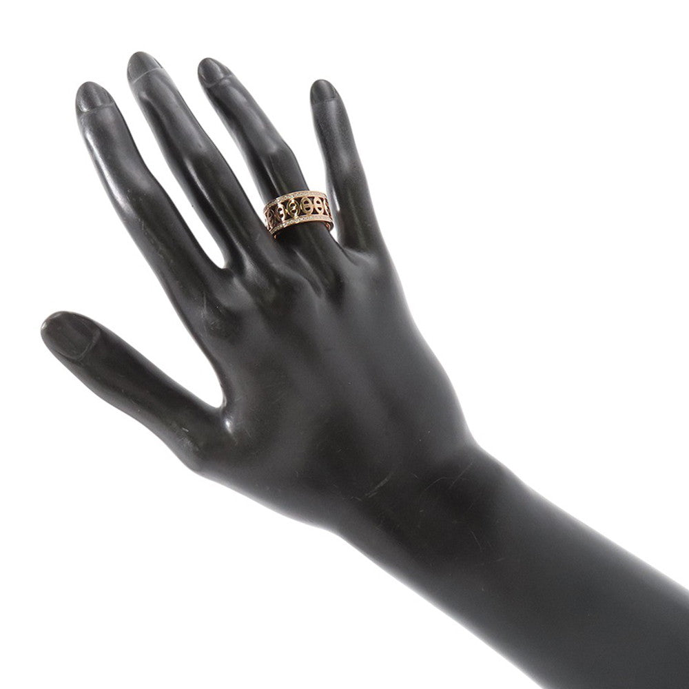 HERMES Chaine d'Ancre Divine Ring Size 51/#11 PMH222634B 00051 18K Pink Gold