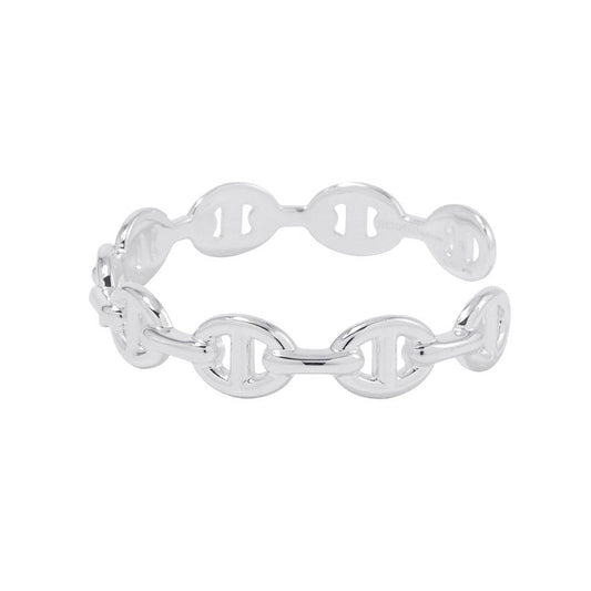 HERMES Chaine d'Ancre Bangle Size LG SV925