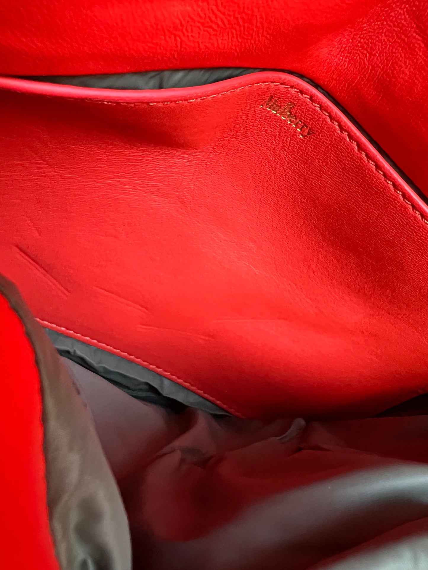 Mulberry Coral Orange Softie in Pillow Effect Nappa Leather (RRP £1650)