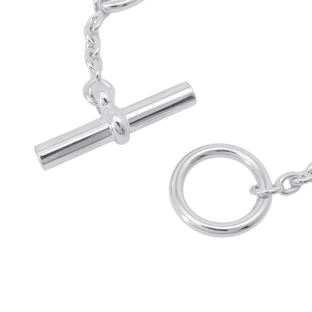HERMES Chaine d'Ancre Farandole Bracelet Size XS SV925