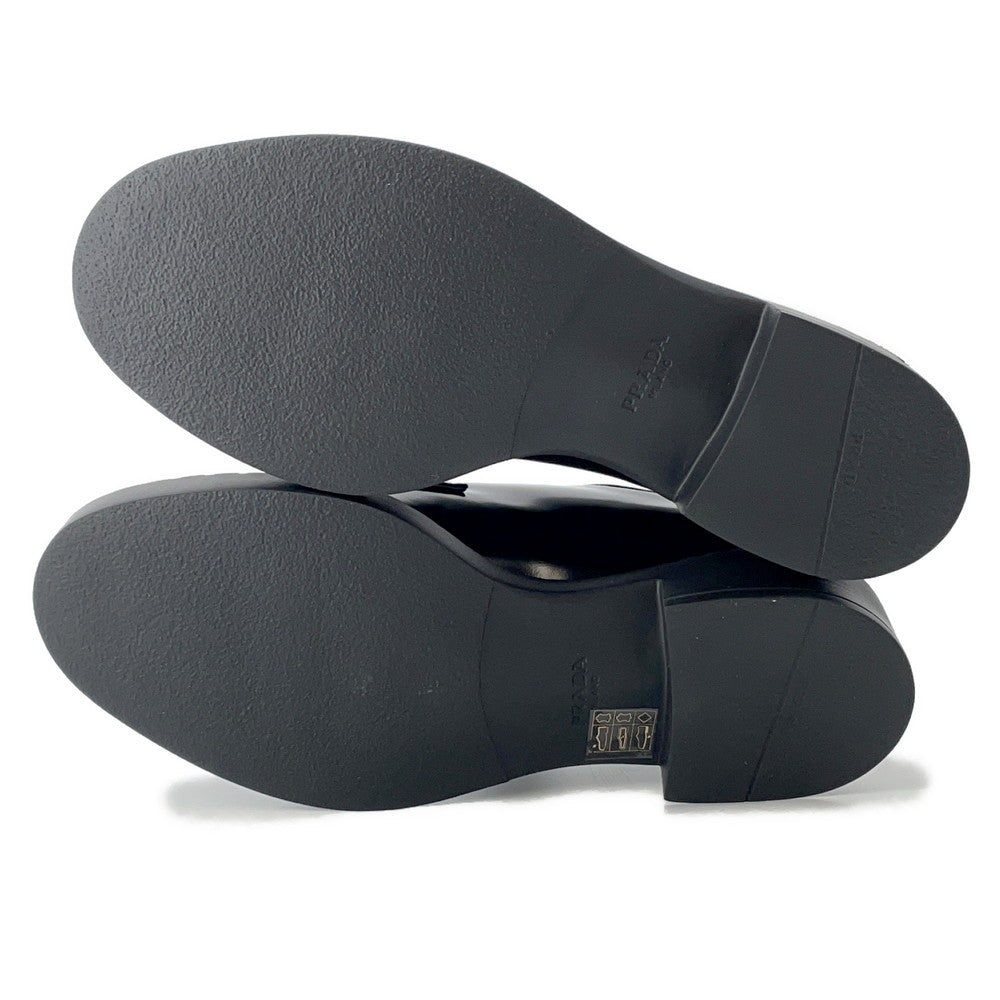 PRADA Dress shoes Black1E877M BrushedLeather Size 37
