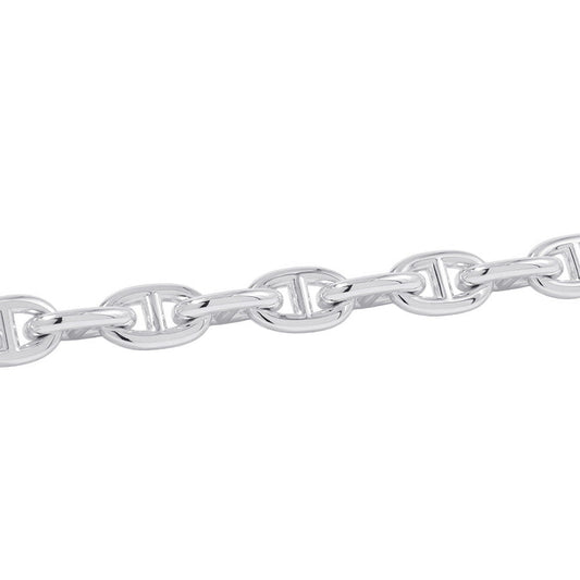 HERMES Chaine d'Ancre Bracelet 13 frames Size MM SV925