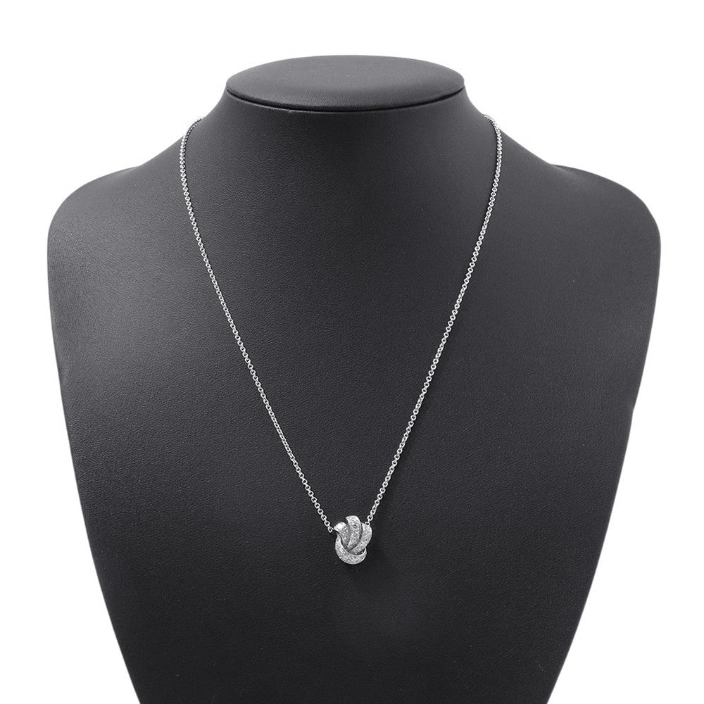 GRAFF Tilda's Bow Pavé Diamond PendantRGP623 18K White Gold