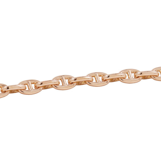 HERMES Chaine d'Ancre Bracelet 22 frames Size TPM 18K Pink Gold