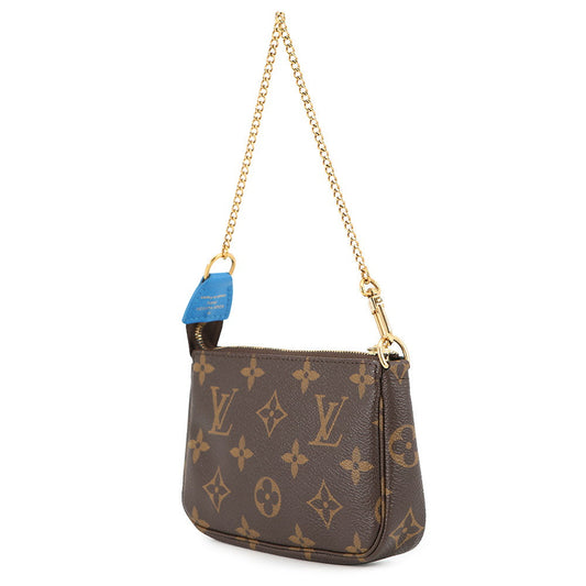 LOUIS VUITTON Mini Pochette Accessoires BlueM68489 Monogram Vivienne
