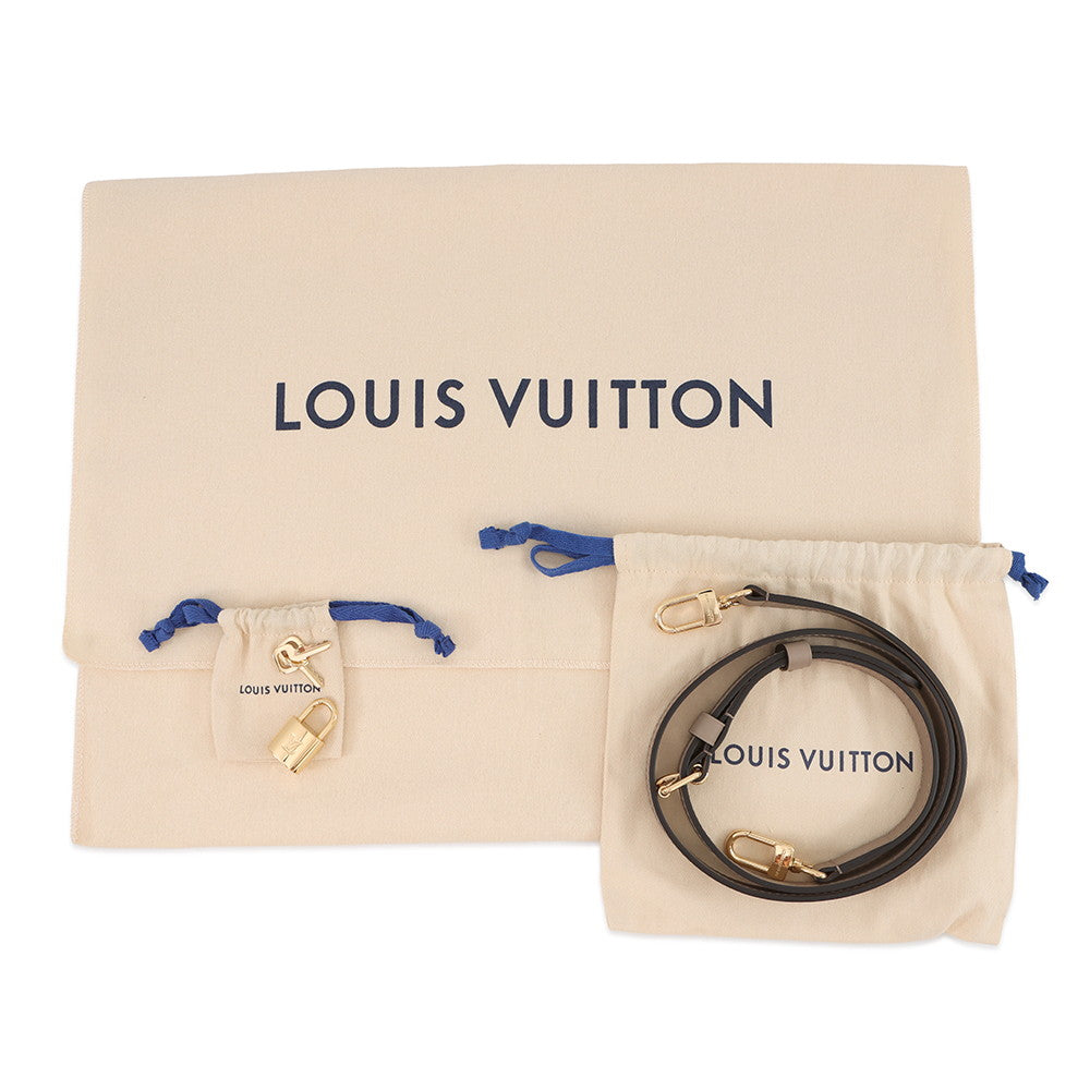 LOUIS VUITTON Speedy Bandouliere TourterelleM59273 Monogram Empreinte Leather Size 25