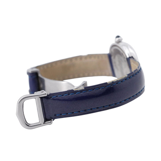 CARTIER Mast Trinity W27mm SV925 Leather Silver DialW1014945