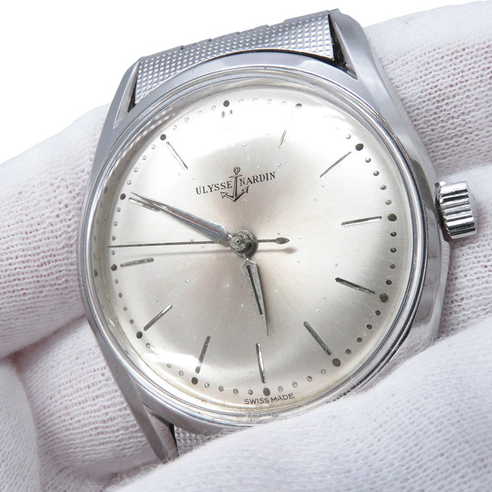 ULYSSE NARDIN Non date W34mm Stainless Steel Silver Dial