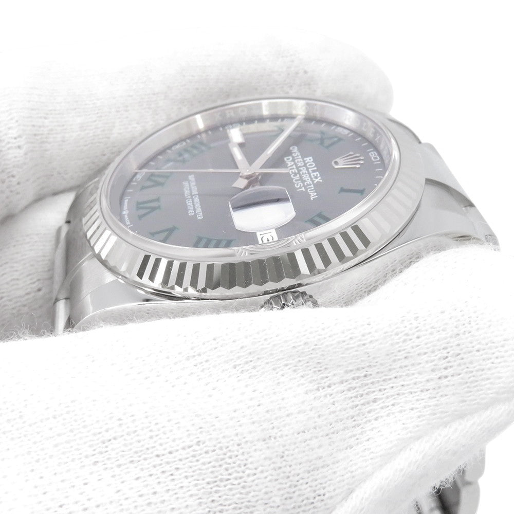 ROLEX Datejust 36 W36mm Stainless Steel K18WG Silver Dial126234