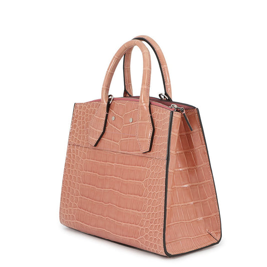 LOUIS VUITTON City Steamer Pink exotic Size PM