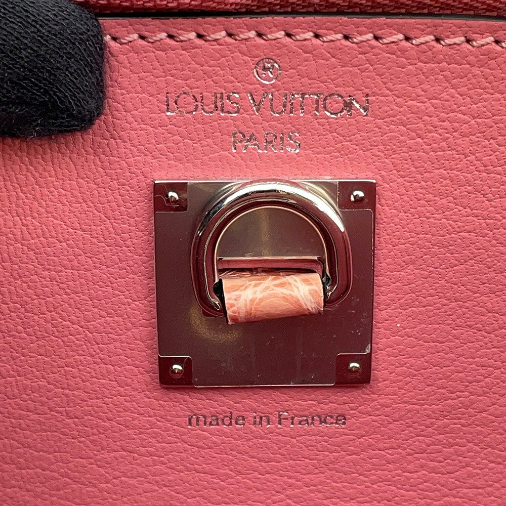 LOUIS VUITTON City Steamer Pink exotic Size PM