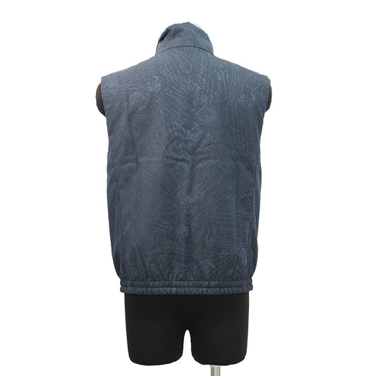 Berluti Scritto Best Warm-Up Jacket Size 46 Washed IndigoR24OGL19 Nylon100%