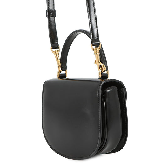 CELINE Mini Buzas Claire 2-way Bag Black10L063 Calf Leather Size Mini