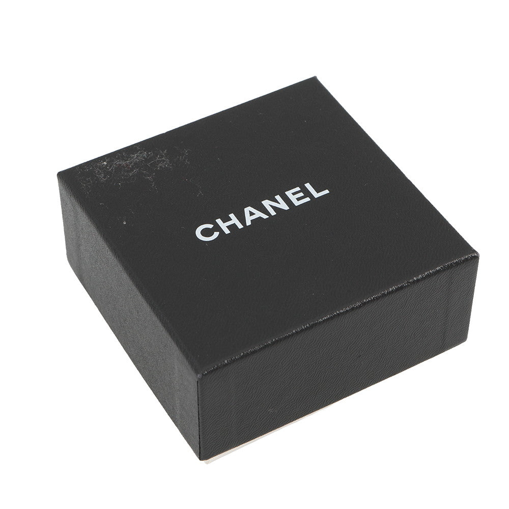 CHANEL CC Logo Brooch Gold Gold Plated