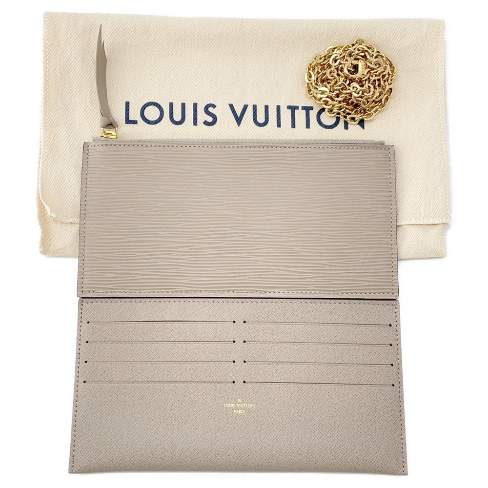 LOUIS VUITTON Felicie Pochette BeigeM68758 Epi Leather