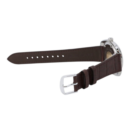 SEIKO King Seiko Hi-Beat W37mm Stainless Steel Leather Gray Dial4502-8000