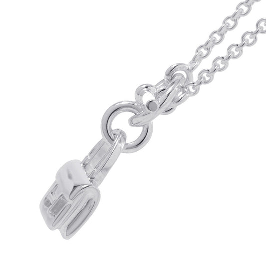 HERMES Amulette Constance Necklace SV925