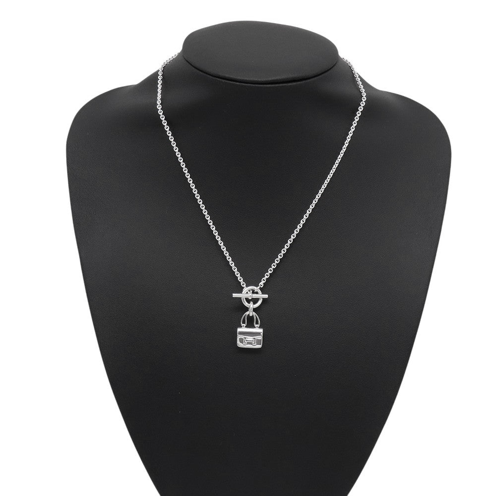 HERMES Amulette Constance Necklace SV925
