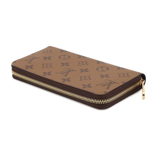 LOUIS VUITTON Zippy Wallet NoirM82444 Monogram Reverse Canvas