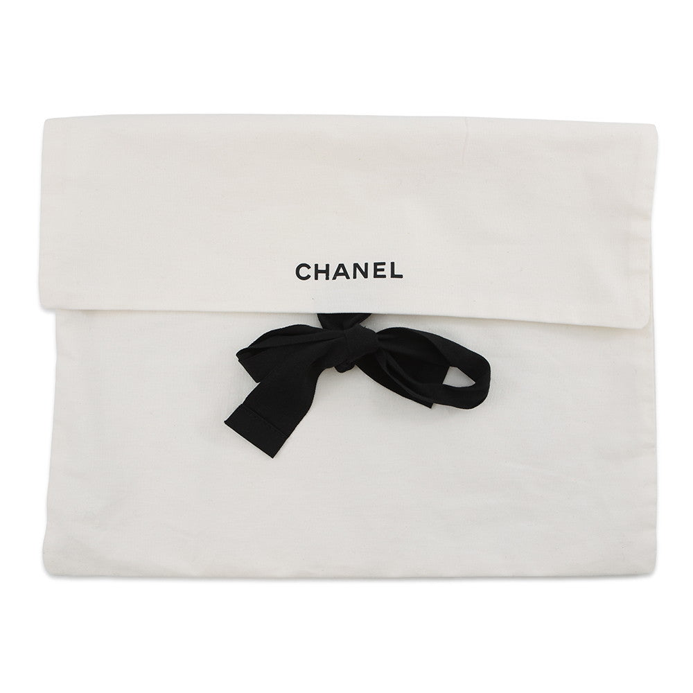 CHANEL Komark Knitted Fabric Size M Black/GoldP57840 Cotton100%