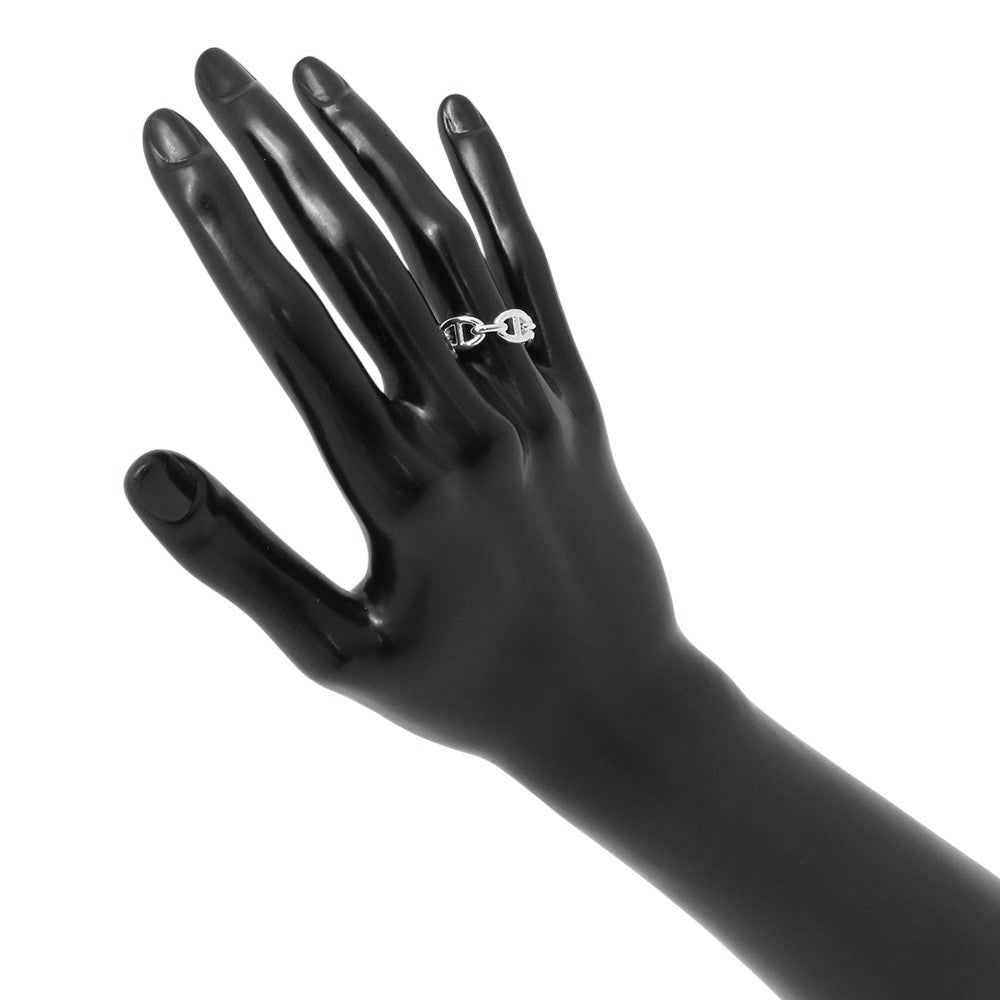 HERMES Chaine d'Ancre Anchene Ring Size PM/53/#13 SV925