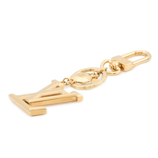 LOUIS VUITTON Key chain/LV facet GoldM65216 Metal