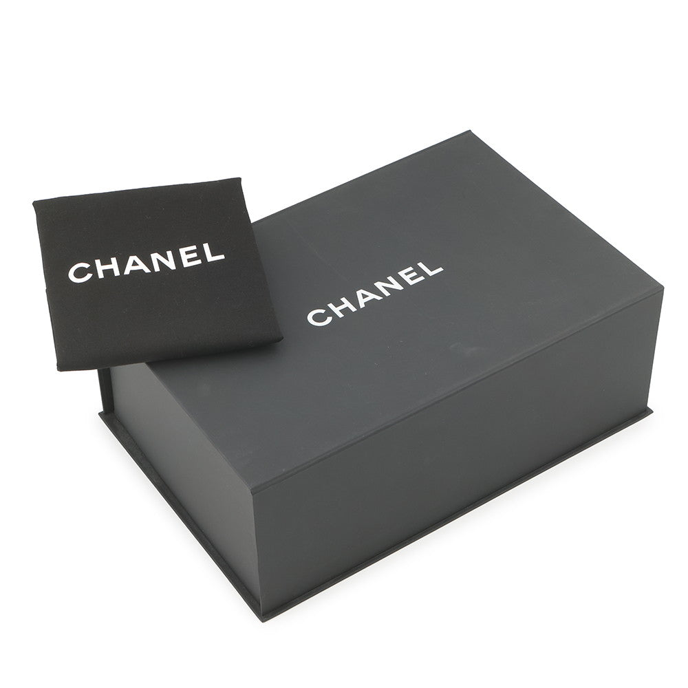 CHANEL CHANEL22 ChainShoulder Bag BlackAS3980 Shiny calfskin leather Size Mini