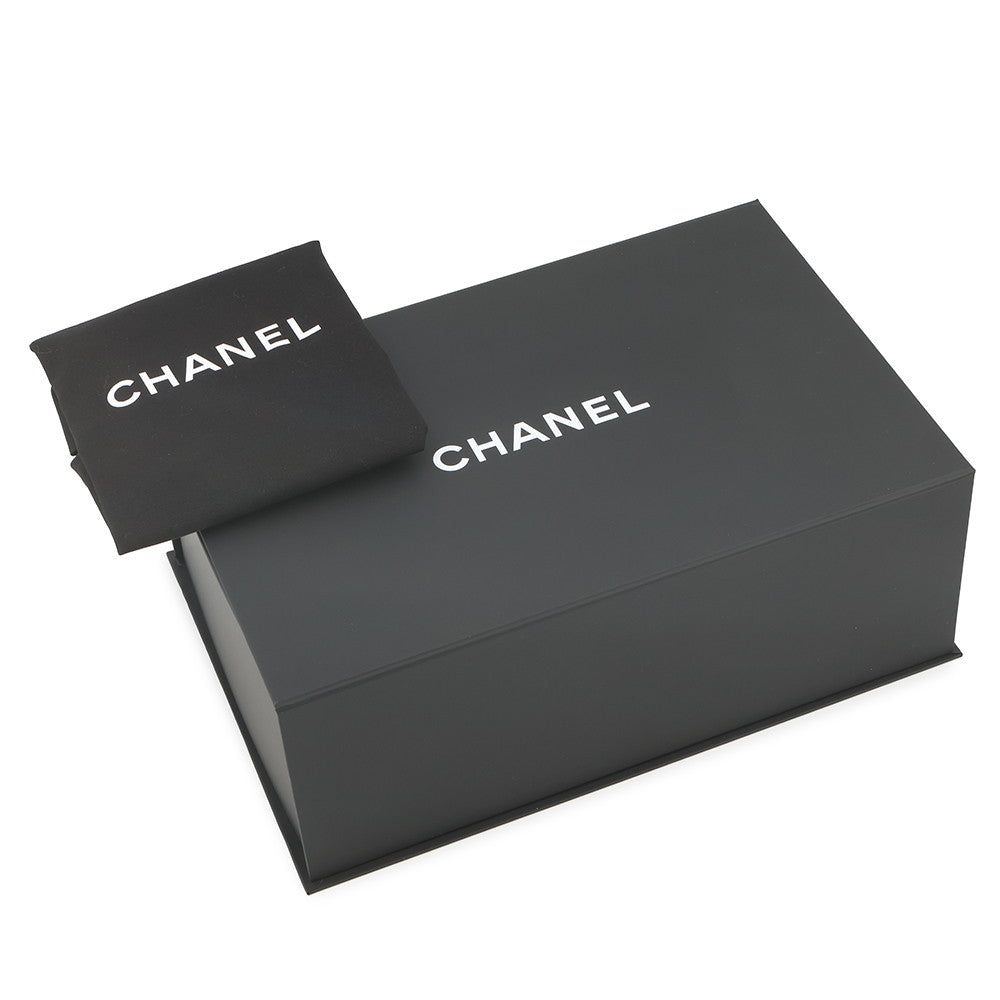 CHANEL Matelasse Flap Bag ChainShoulder BlackAS5259 Lambskin Size 21