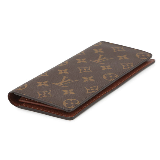 LOUIS VUITTON Portefeuille Brazza BrownM66540 Monogram