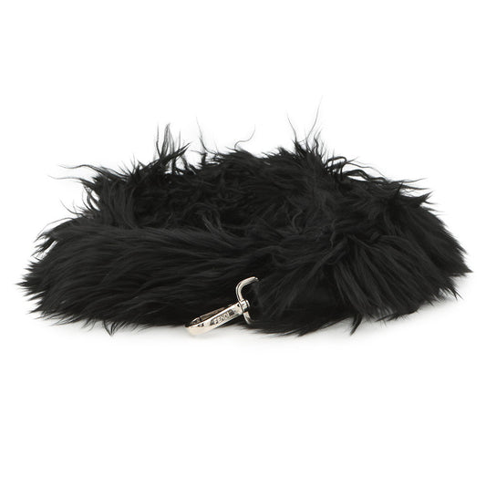 FENDI Strap you Black Fur
