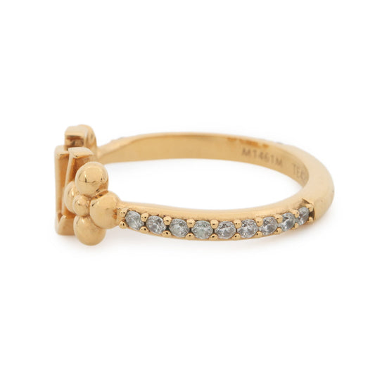 LOUIS VUITTON LVIconic Ring Size M GoldM1461M Gold Plated