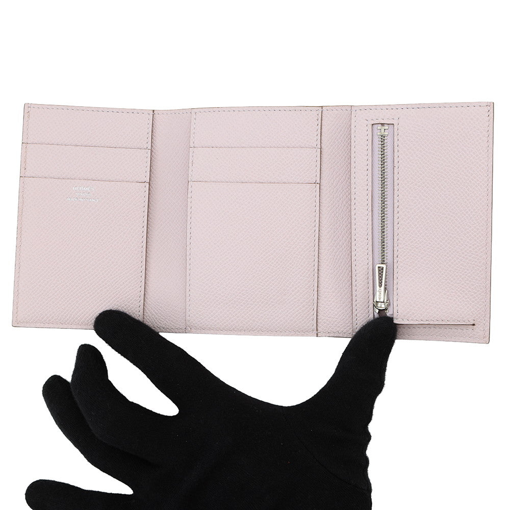 HERMES Bean combine mauve pail Epsom