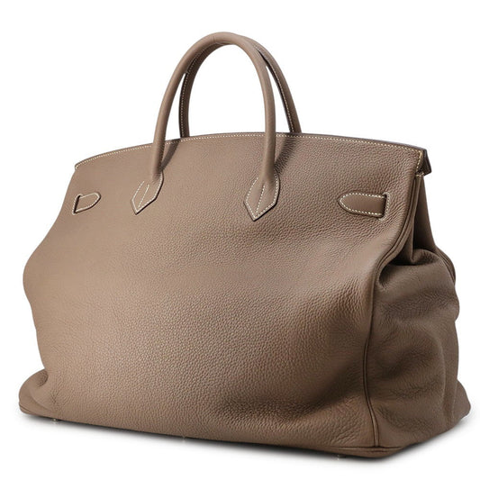 HERMES Birkin Etoupe Taurillon Clemence Size 50