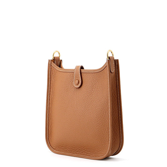 HERMES Evelyne Long Gold Taurillon Clemence Size TPM