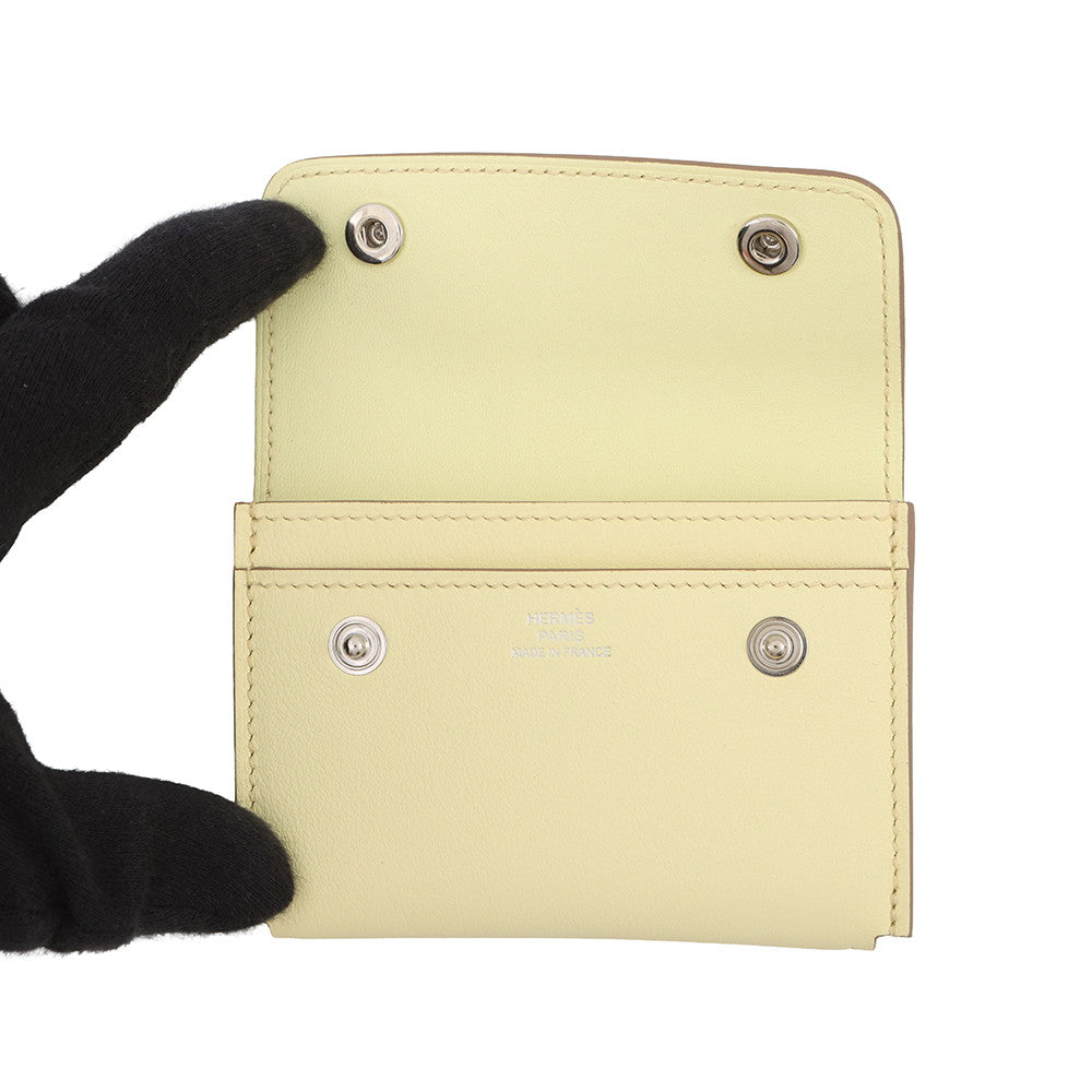 HERMES HERMES nap Jaune Milton Swift Leather
