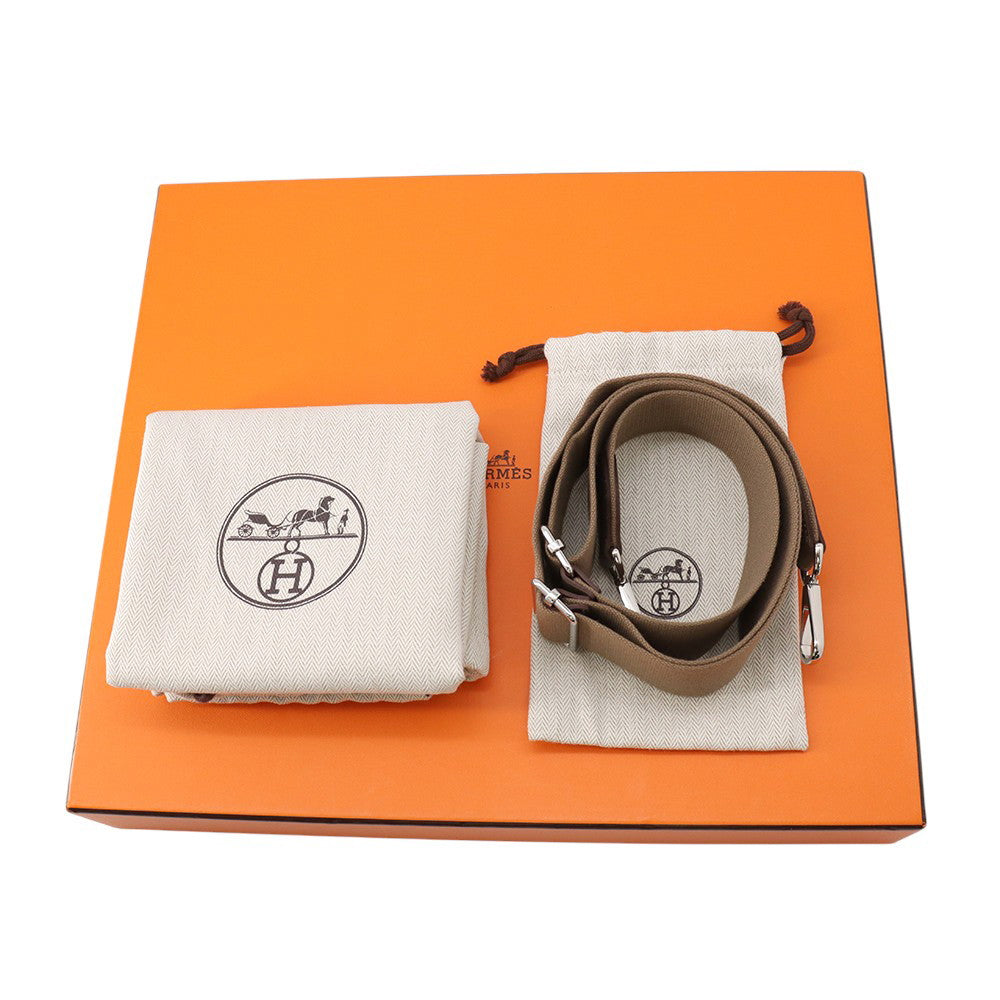 HERMES Evelyn 3 Etoupe Taurillon Kellemans Size GM