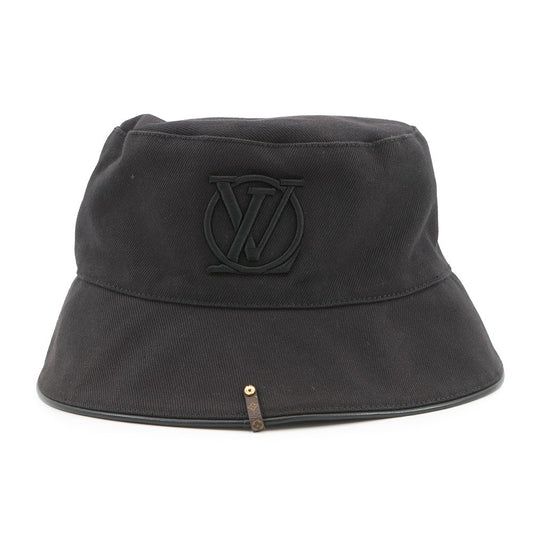 LOUIS VUITTON LV City Bucket Hat Size M NoirM7054M Cotton100%
