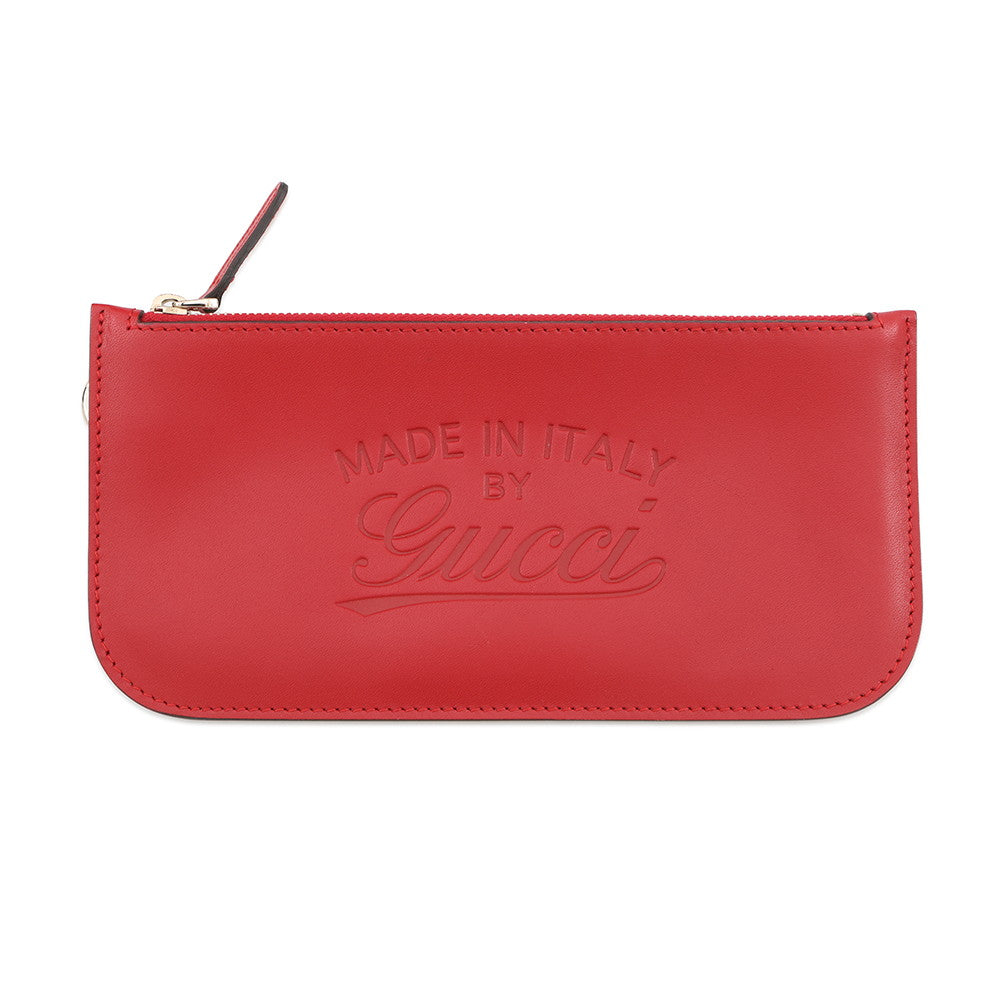 GUCCI Diamante Tote Bag Red269878 Leather