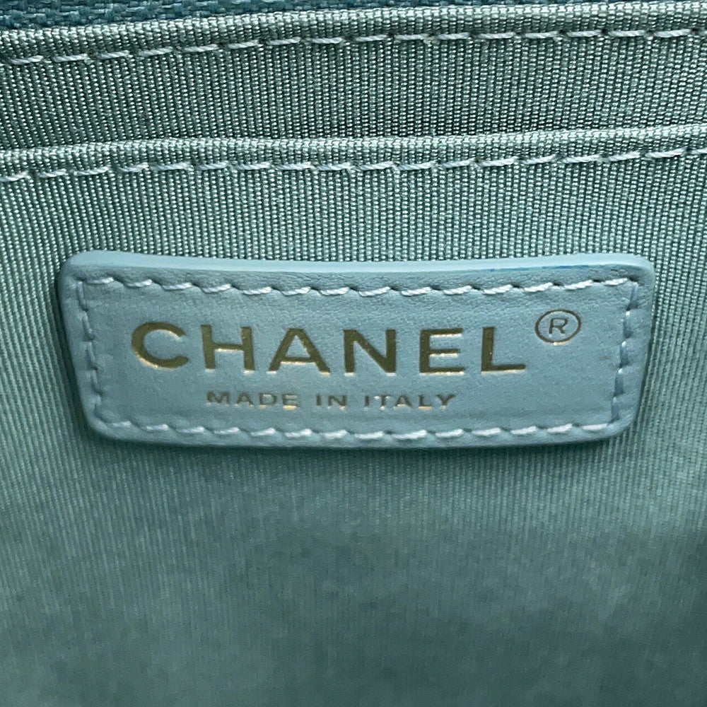 CHANEL Matelasse Backpack Light BlueA69964 Lambskin